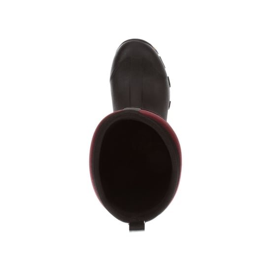 Muck Laarzen Arctic Ice Tall Rubber Zwart/Maroen Wellington Laarzen - Image 6