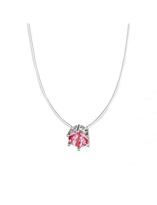 Onzichtbare ketting - zilver en roze - Image 4