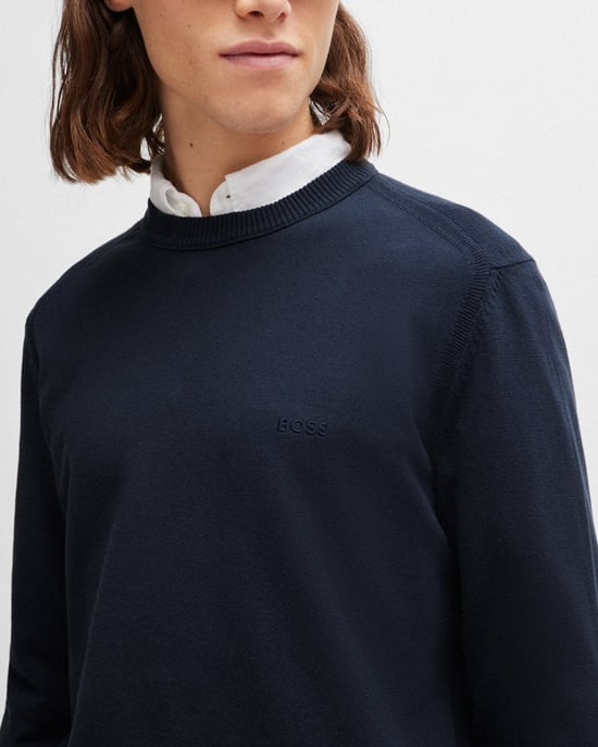 BOSS Orange Asac C Heren Crew Neck Trui - Image 3