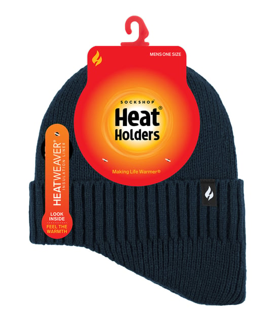 Heat Holders - Thermische hoed voor heren met verlaagde hals - Marine - Image 2