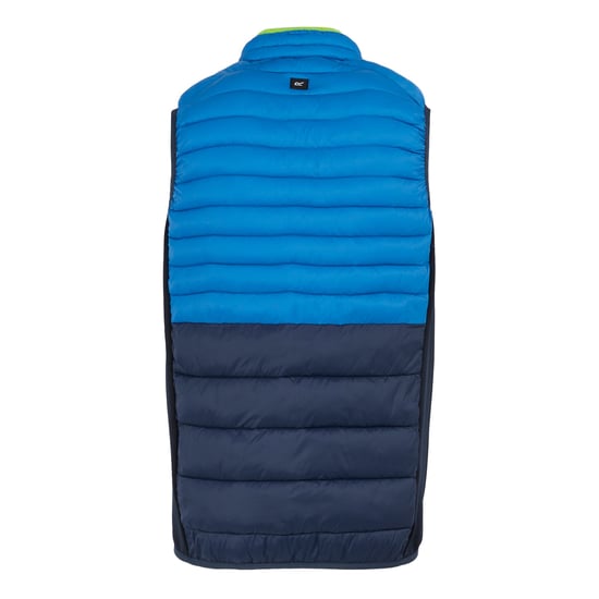 Regatta Mens Leedre Hybrid Gilet (Olympian Blue/Navy)