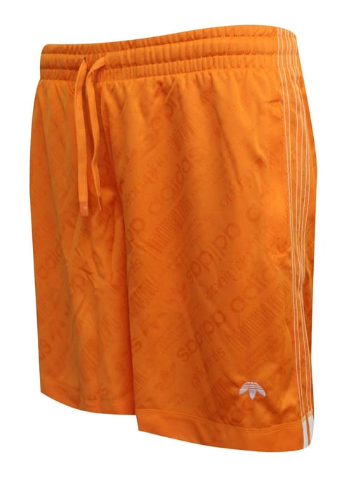 Adidas Alexander Wang Mens Orange Shorts