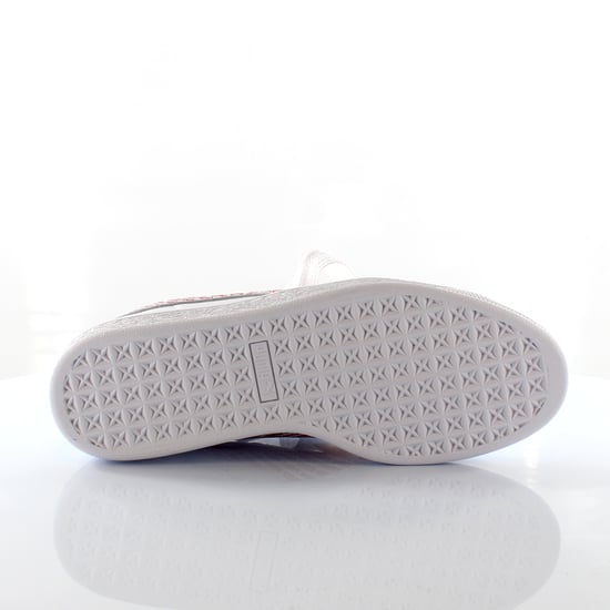 Puma Basket Heart AOP Womens White Trainers