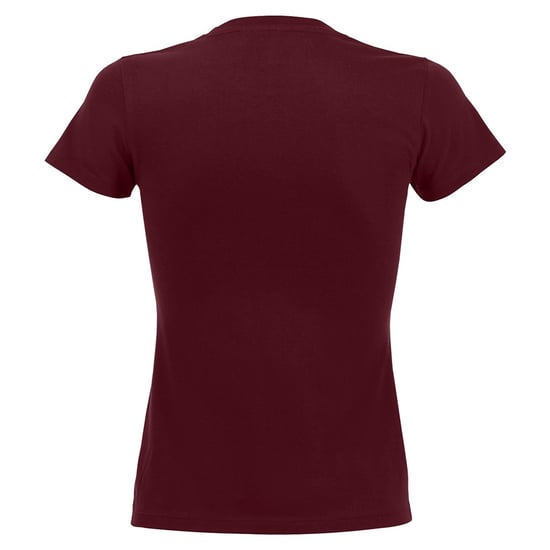 SOLS Dames/dames Imperial Heavy Short Sleeve T-Shirt (Bourgondië) - Image 2