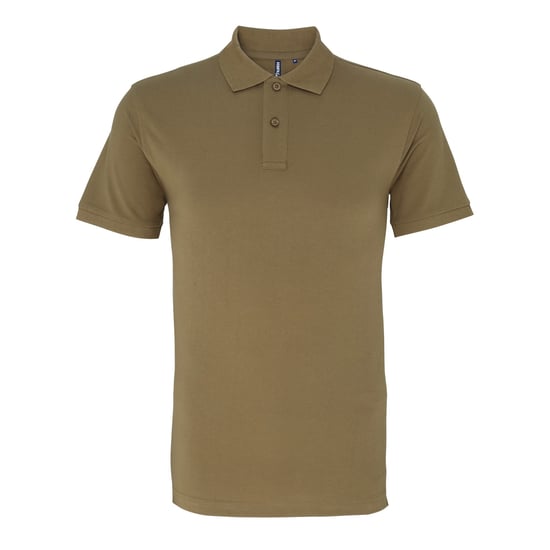 Asquith & Fox Heren Poloshirt met korte mouwen (Khaki) - Image 1