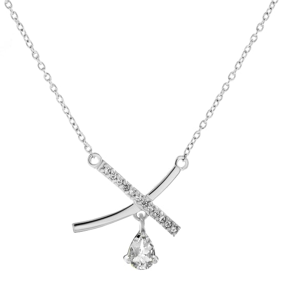 Orphelia 'Charlotte' Dames 925 Sterling Zilver Hangertje - Zilver ZK-7580/W - Image 1