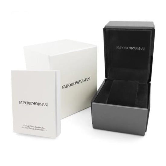 Emporio Armani AR1452 Heren Chronograaf Horloge Ceramica Zwart - Image 3