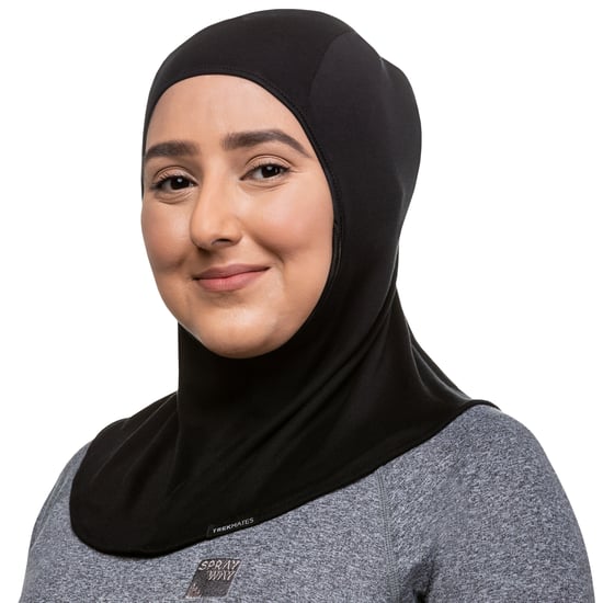 Trekmates Dames Zijde Hijab Liner, Zwart - Image 4