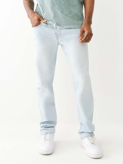 Ricky Single Needle Straight in Light Lakeside Wash