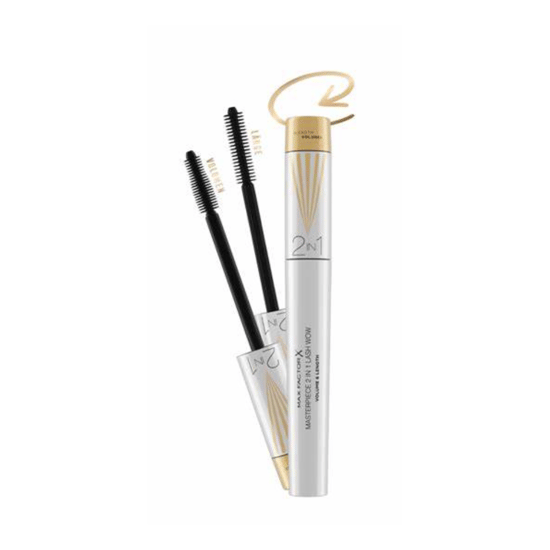 Max Factor Masterpiece 2 in 1 Lash Wow Volume & Length Mascara 7ml - Zwart - Image 3
