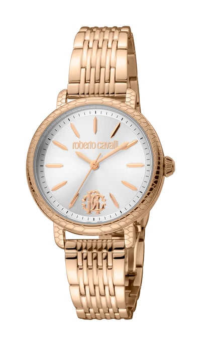 RC5L034M0065 Roberto Cavalli 4894626189746 Womens Quartz Stainless Steel Silver Stainless Steel 5 ATM 32 mm Watch - Image 1