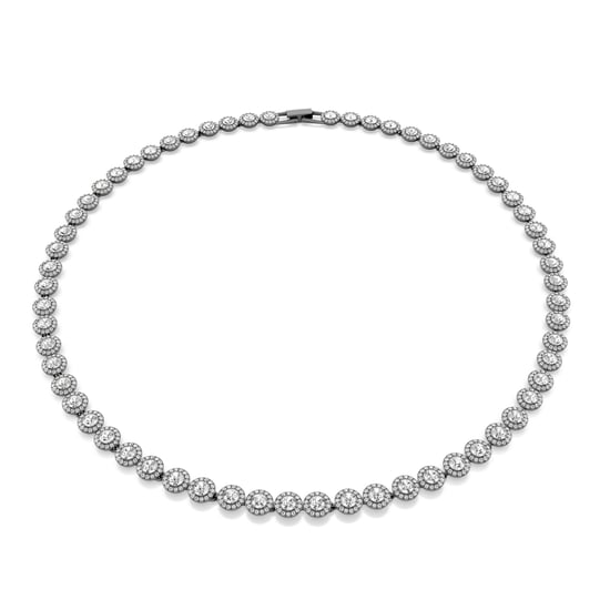 Swarovski 'Una' Dames Ketting van Basismetaal - Zwart 5681057 - Image 1