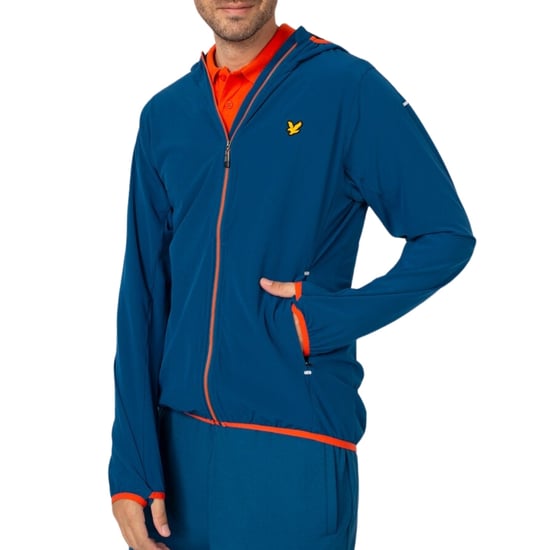 Lyle & Scott blauw vedergewicht jack - Image 1