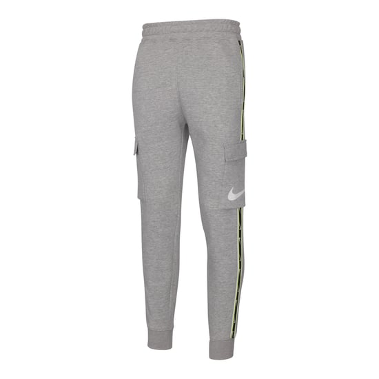Nike Sportswear Men's Repeat Crew Fleece Tracksuit Dark Grey Heather/White