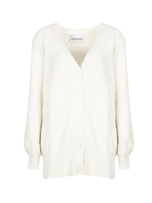 Silvian Heach Cardigan Aberdeen Vrouw Wit - Image 1