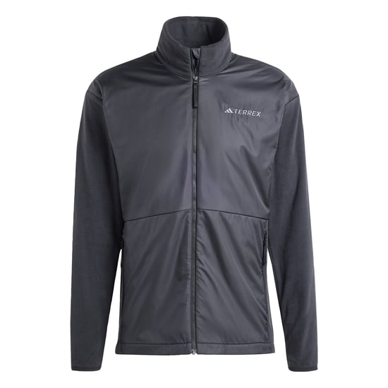 Men's adidas Terrex Multi Wind Fleece Jacket in Black - Image 4