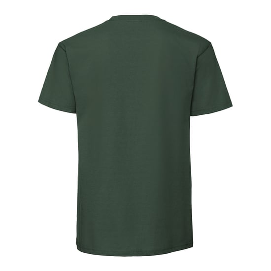 Fruit of the Loom Heren Iconic Premium Ringspun Katoen T-Shirt (Fles groen) - Image 2