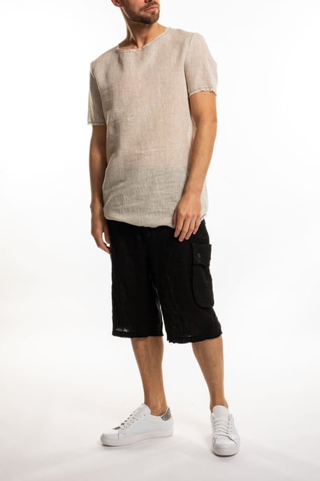 Takeshy Kurosawa T-shirt Lino Men's Beige