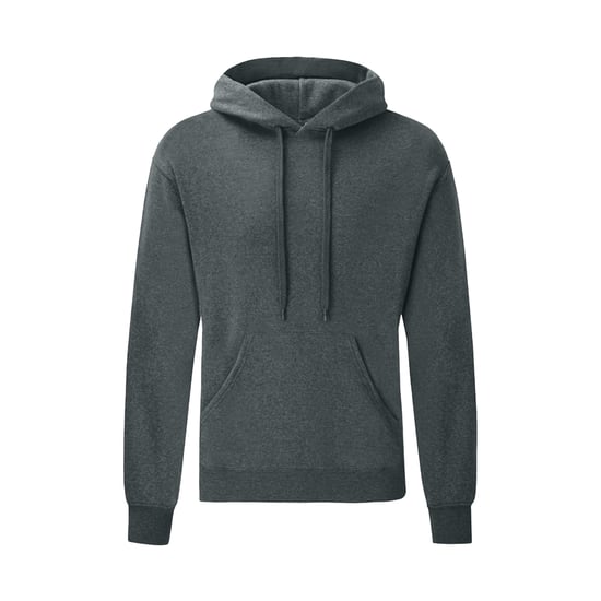 Fruit of the Loom Heren R Hoodie (Houtskool) - Image 1