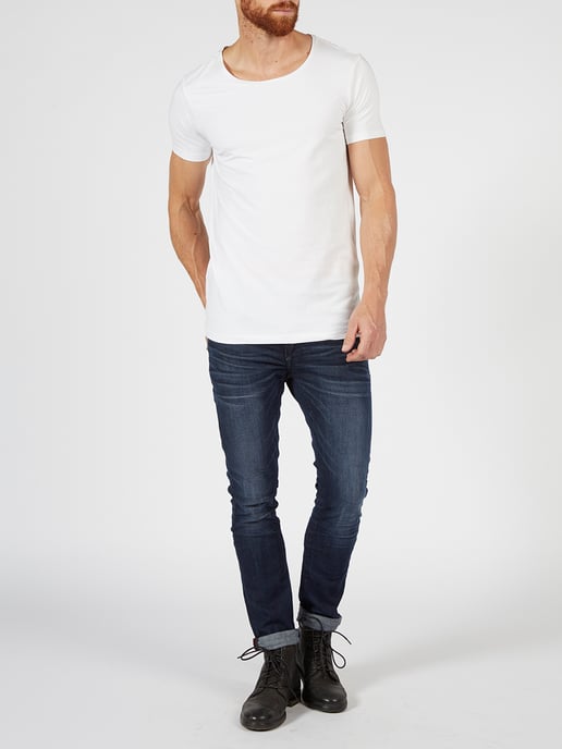 Petrol Industries - 2-pack Basic Crew Neck T-shirts Men - Bright White