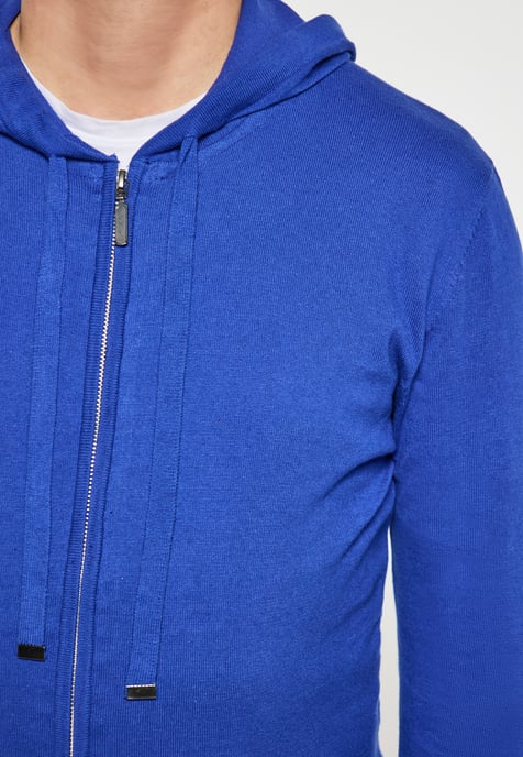 Mo Jas met capuchon Heren KONING BLAUW - Image 3