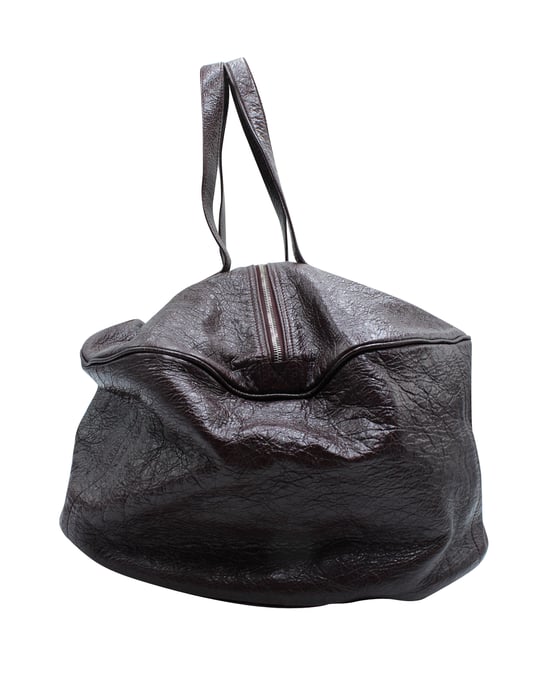 Balenciaga Air Hobo Bag in Brown Leather