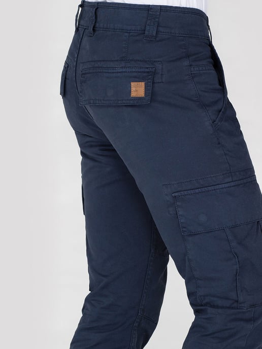 Alpha Industries Heren Agent Slim Cargo Pant in Donkerblauw - Image 2