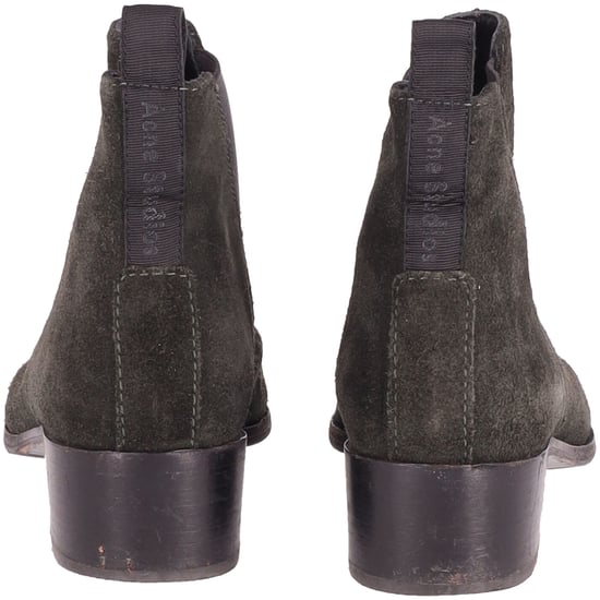 Acne Studios Jensen Ankle Boots in Black Suede - Image 4