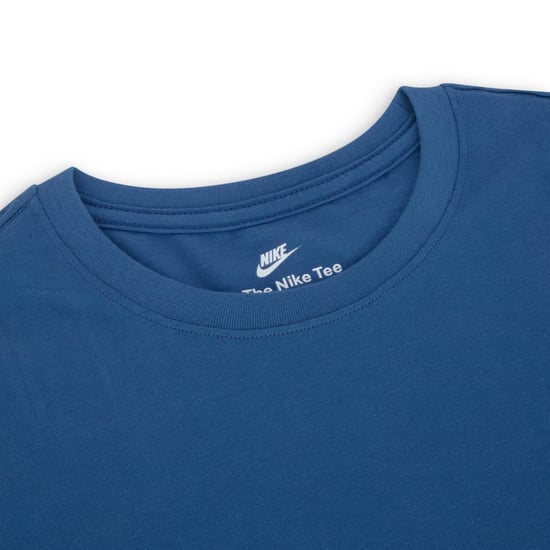 Nike Sportswear Heren Club T Shirt Blauw - Image 3