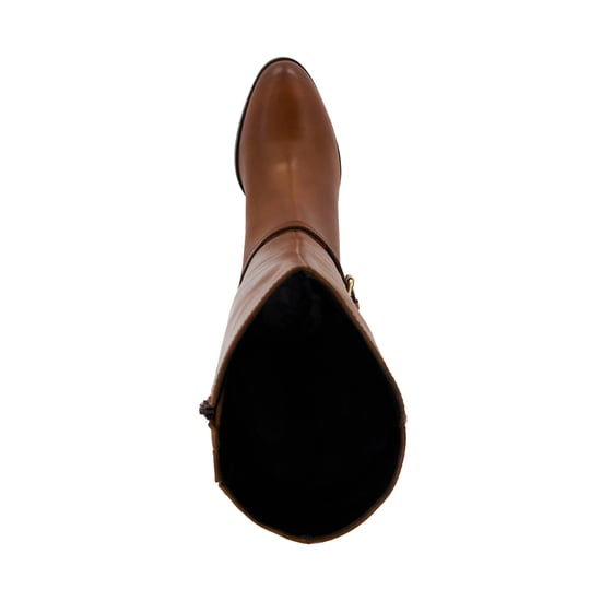 Dune Ladies Trusti 2 - Buckle Heeled Knee High Boots - Image 3