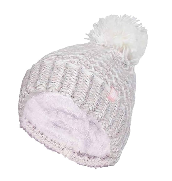 Heat Holders - Thermische Bobble-hoed voor dames - Koraal - Image 1