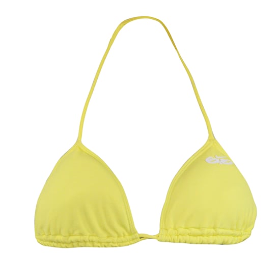 Nike Tie Up Swimwear Womens Adjustable Yellow Bikini Top 404423 710