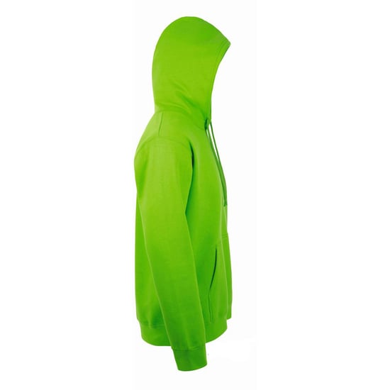 SOLS Snake Unisex Hooded Sweatshirt / Hoodie (Lime)