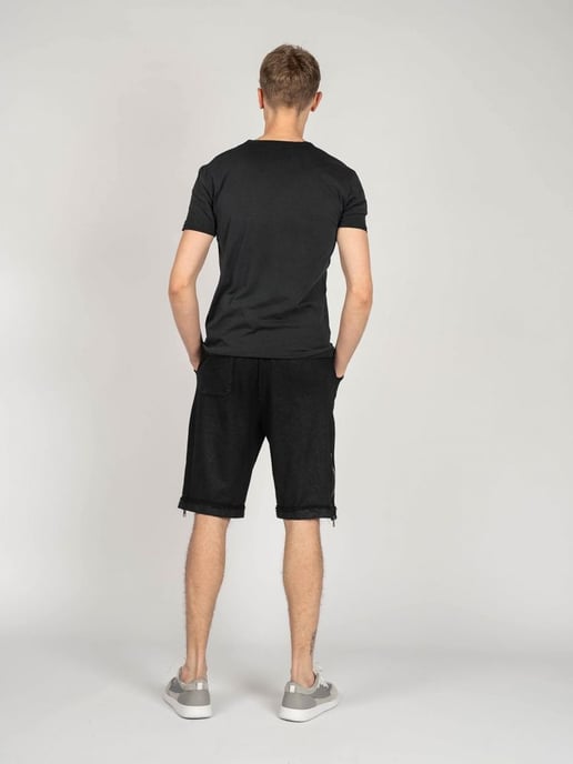Xagon Man T-Shirt V-neck Men's Black