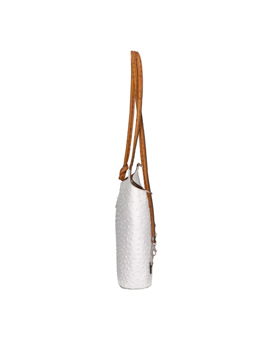 Gave Lux backpack women WHITE/COGNAC