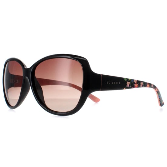 Ted Baker Oval Womens Black Brown Gradient TB1394 Shay