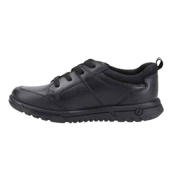 Hush Puppies Jongens Steven Leren Schoolschoenen (Zwart) - Image 3
