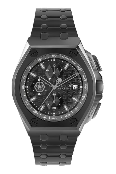 Philipp Plein Plein Extreme Heren Horloge Zwart PWGAA0921 - Image 1