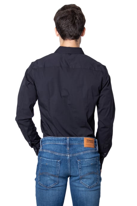 Tommy Jeans Overhemden Slim Fit Stretch Zwart - Image 2