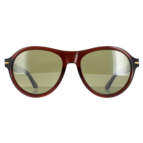 Serengeti Round Mens Red Brown Mineral Polarized Green 555nm Danby