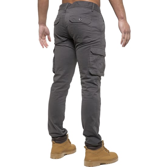 Enzo | Heren Cargo Broek - Grijs - Image 4