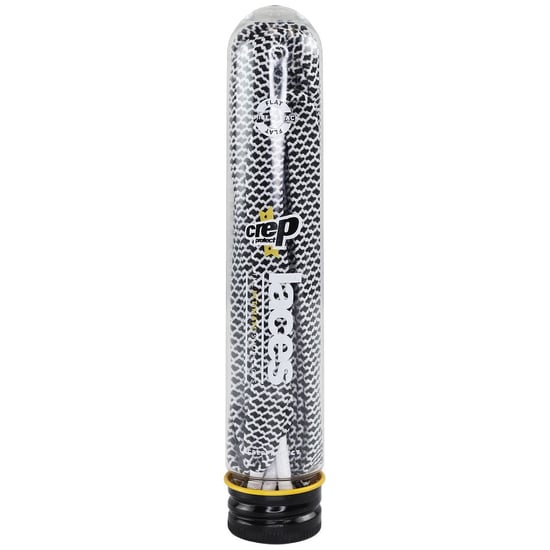 Crep Protect De Ultieme Platte Wit/Zwarte Schoenveters - Image 1