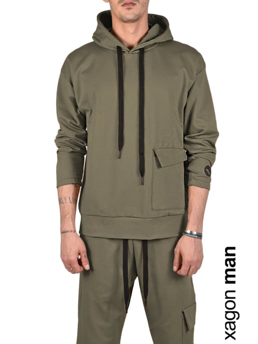 Xagon Man Sweatshirt Men's Green