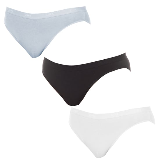 Pack-3 Les Pockets panties elastic fabric D4H00 woman