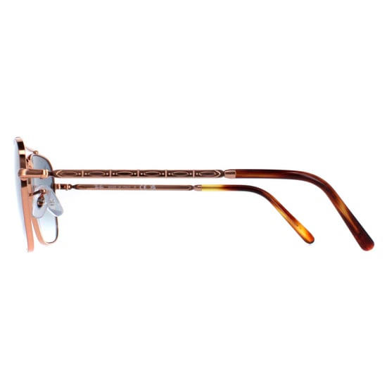 Ray-Ban Square Unisex Rose Gold Blue Gradient RB3636 New Caravan