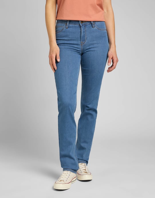 Lee - Marion Straight Fresh Clean Light Jeans