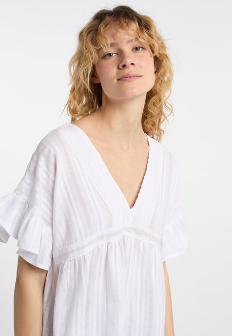 Dreimaster Tuniek Dames wit - Image 5