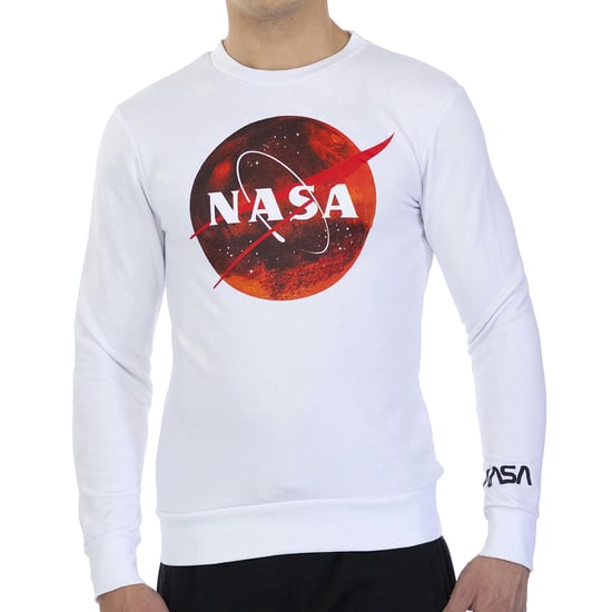 MARS12S men's basic long-sleeved round neck sweatshirt