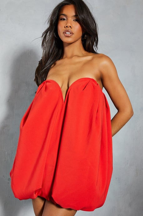 Sweetheart Extreme Puff Mini Dress