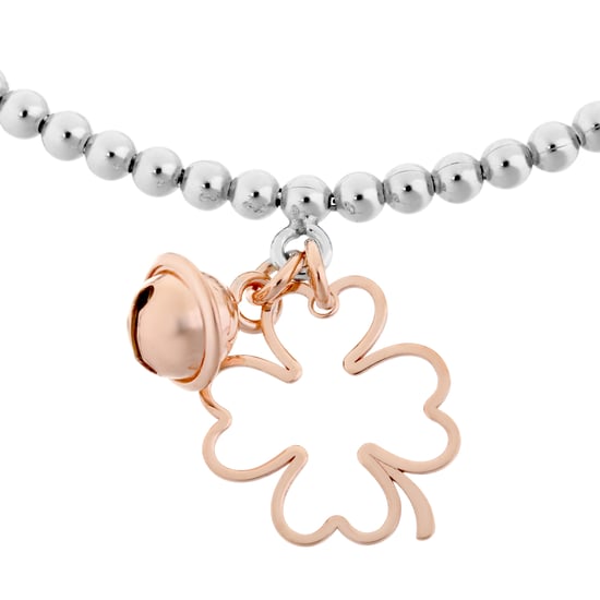 Orphelia Dames 925 Sterling Zilveren Armband - Zilver/Roze ZA-7110 - Image 2